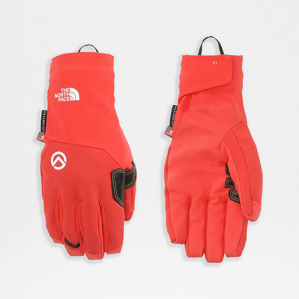 The North Face Gloves Mens Australia - The North Face Amk L2 Insulated Softshell Orange Mountain (TL